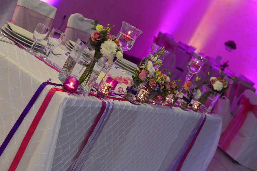 Décoration de mariage : utiliser du ruban en satin